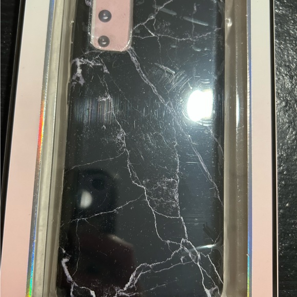 🐶 NWT Black Marble Samsung S20 Case - Picture 3 of 7